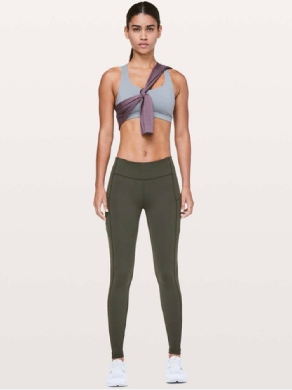 lululemon athletica Speed Up Tight *Full-On Luxtreme 28" Dark Olive Size 6